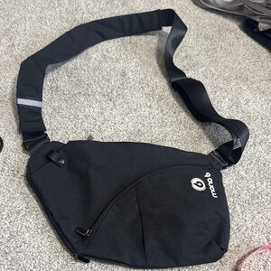 Mono B Black Belt Bag